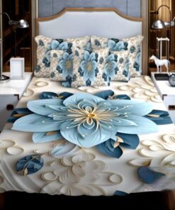 China Premium 3D Design Bed Sheet