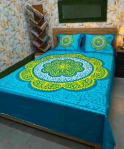 Luxury Panel Cotton Bed Sheet