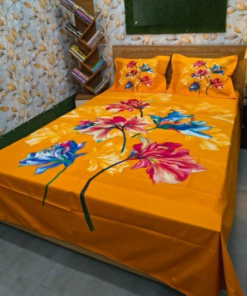 Luxury Panel Cotton Bed Sheet