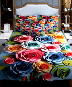China Premium 3D Design Bed Sheet
