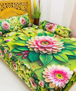 China Premium 3D Design Bed Sheet