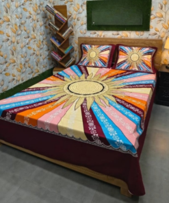 Luxury Panel Cotton Bed Sheet