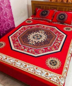 Luxury Panel Cotton Bed Sheet