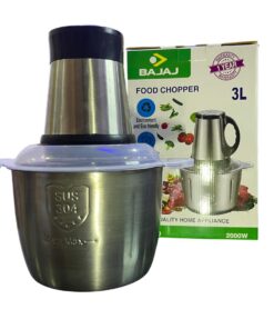 Bajaj 2000 watt high Power Stainless Steel Material High Quality and Powerfull Food Chopper Grinders