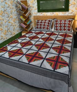 Luxury Panel Cotton Bed Sheet