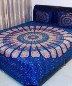 Luxury Panel Cotton Bed Sheet