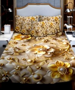 China Premium 3D Design Bed Sheet