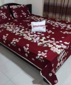 King Size Full cotton fabric Panel Bedsheet