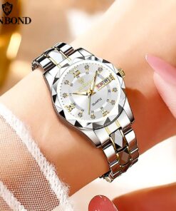 BINBOND Top Brand Luxury Fashion Business Womens Watches 30M Week Date Clock Sport Quartz Womens Wristwatch