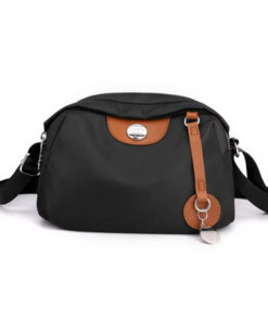 Casual Travel Waterproof Messenger Bag Trendy(Black)
