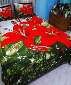 Luxury Panel Cotton Bed Sheet