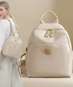 2025 New Hot Women's Backpacks Designer High Quality Soft Nylon Simple Fashion Bag(Shada)