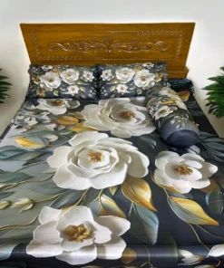 China Premium 3D Design Bed Sheet