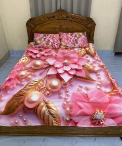 China Premium 3D Design Bed Sheet