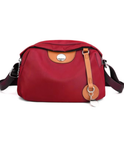 Casual Travel Waterproof Messenger Bag Trendy(Red)