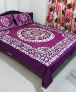 Luxury Panel Cotton Bed Sheet