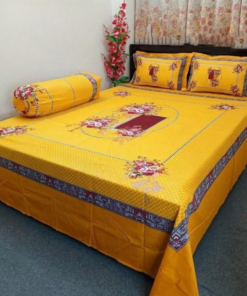 Luxury Panel Cotton Bed Sheet