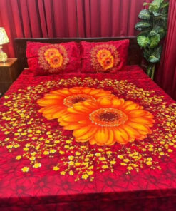 Luxury Panel Cotton Bed Sheet