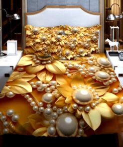 China Premium 3D Design Bed Sheet