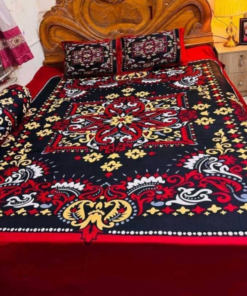 Luxury Panel Cotton Bed Sheet