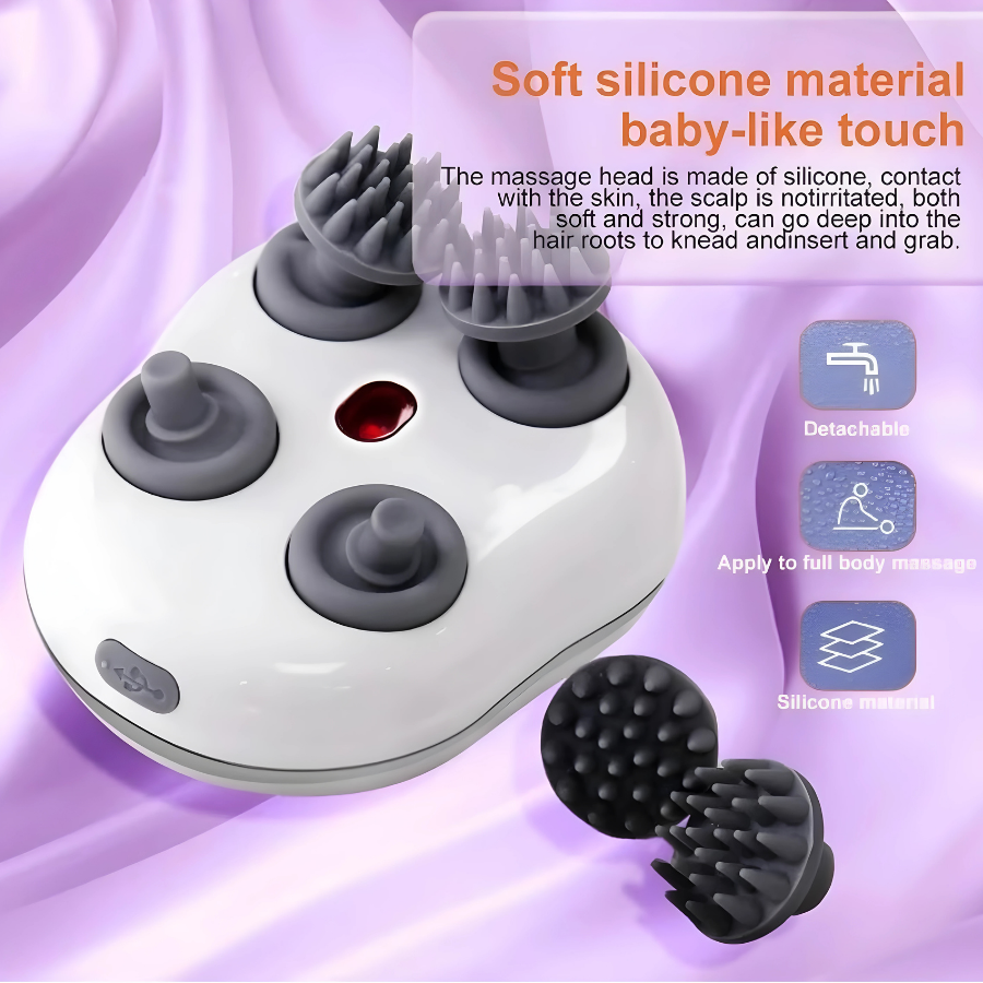 Smart Scalp Massager- Instant Relaxation, Healthy Hair - Image 4