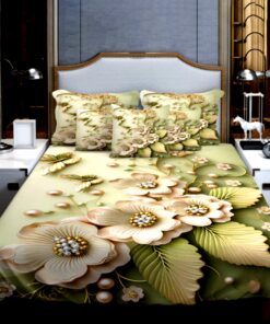 China Premium 3D Design Bed Sheet